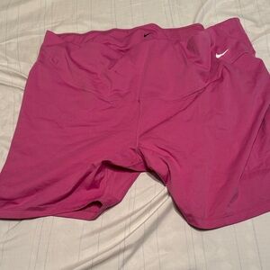 Nike Women's Fuchsia Athletic Shorts